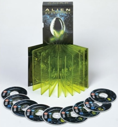 Alien Quadrilogy levereras som digipack
