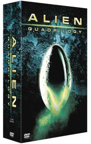 Konvolutet till svenska utgåvan av Alien Quadrilogy